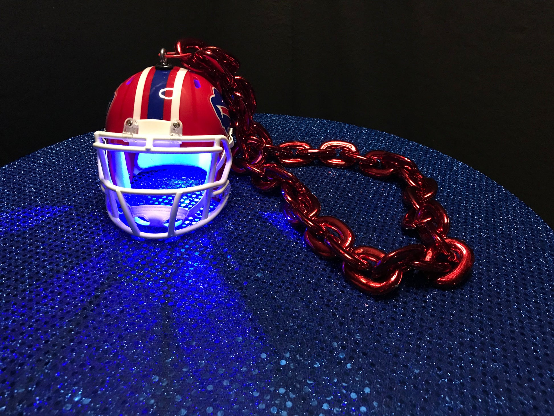 custom football mini helmets Buffalo Bills – Stingers Custom Chain Mini Helmets