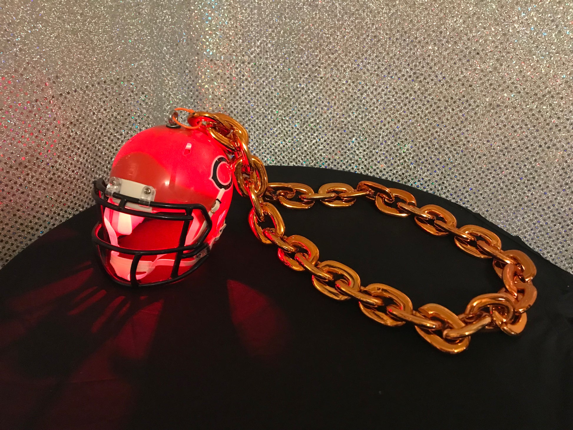 custom bears football helmets Chicago bears – Stingers Custom Chain Mini Helmets